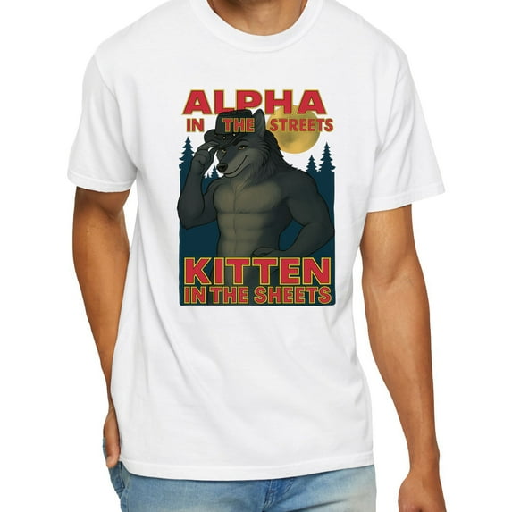 Alpha In The Streets Kitten In The Sheets T-Shirt
