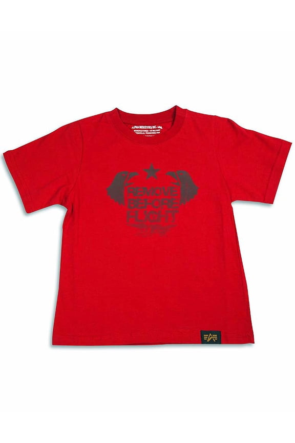 - Big Boys Short Sleeve T-Shirt 29422-8 (red)