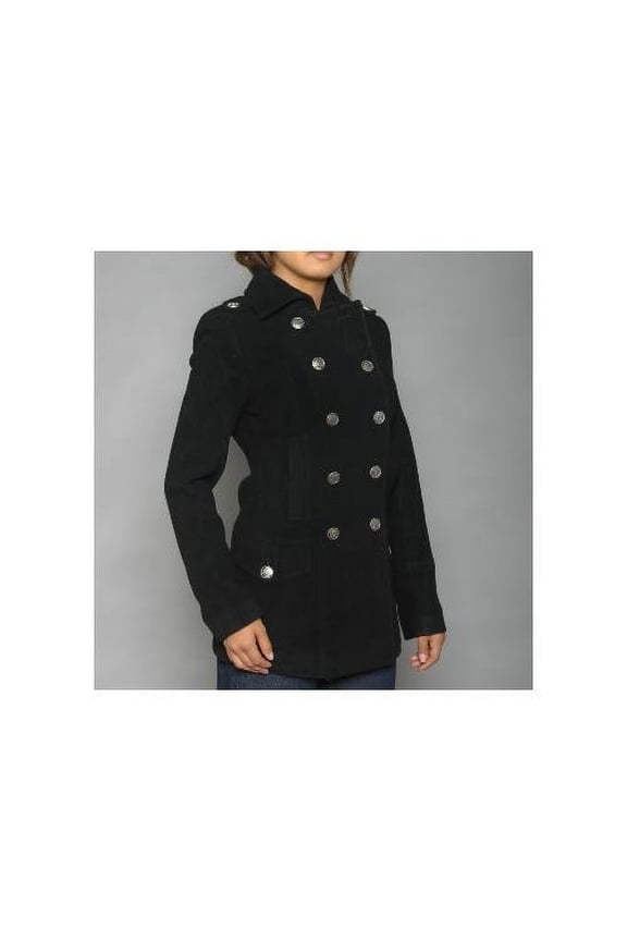 Ladies Wool Long Peacoat