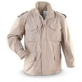 thumbnail image 1 of Alpha Industries M-65 Water-Repellent Field Jacket. Made In The USA. Available in All Sizes and Colors. (XS, Khaki), 1 of 2
