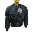 thumbnail image 1 of Alpha Industries Men's MA-1 Bomber Flight Jacket, Navy, X-Small, 1 of 2