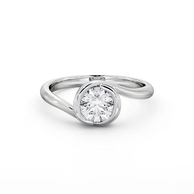 Alpha Jewel Brilliant 1.7 Ct Round Cut Diamond Rings 14K White Gold