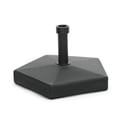 thumbnail image 1 of Alpha Joy Outdoor Patio Stable Fillable Umbrella Base Stand for 1.5''/1.9'' Umbrella Pole, Black, 1 of 7