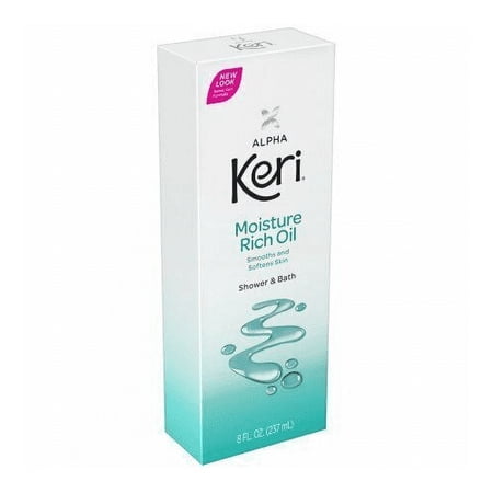 Alpha Keri Shower & Bath Moisturizing Body Oil, 8 oz, 5 Pack