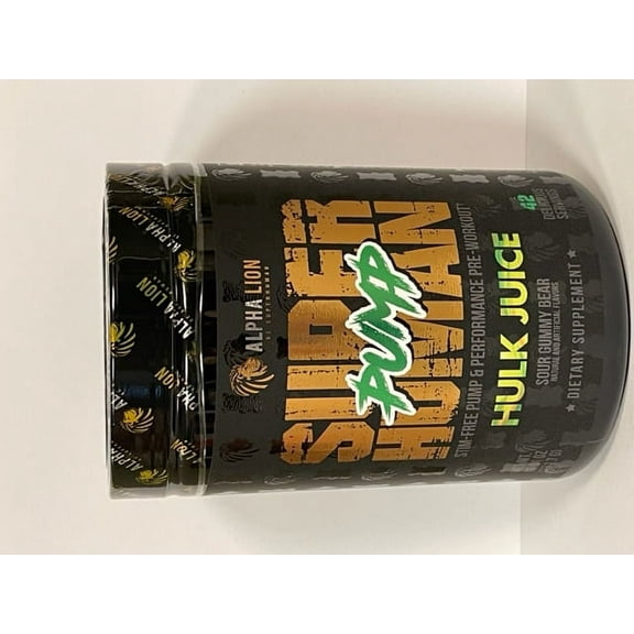 Alpha Lion SUPERHUMAN PUMP - 42 Servings Hulk Juice