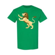 Alpha Lion Standing T-Shirt Men -Image by Shutterstock, Male Large