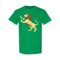 thumbnail image 1 of Alpha Lion Standing T-Shirt Men -Image by Shutterstock, Male Medium, 1 of 2