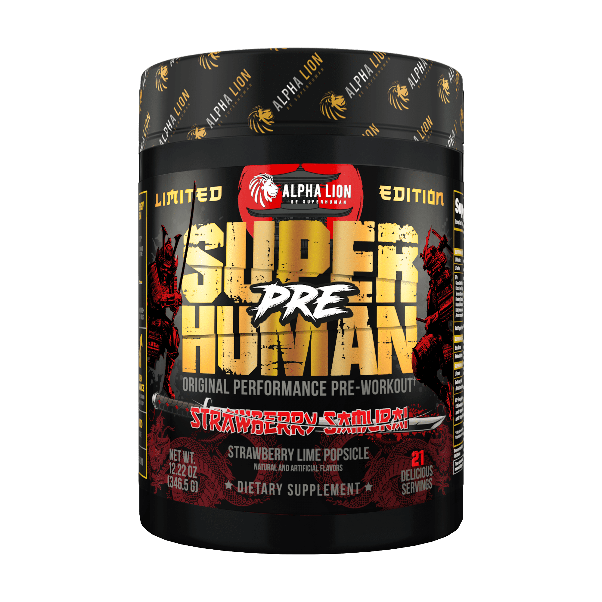 Alpha Lion Superhuman Pre Workout 21srv