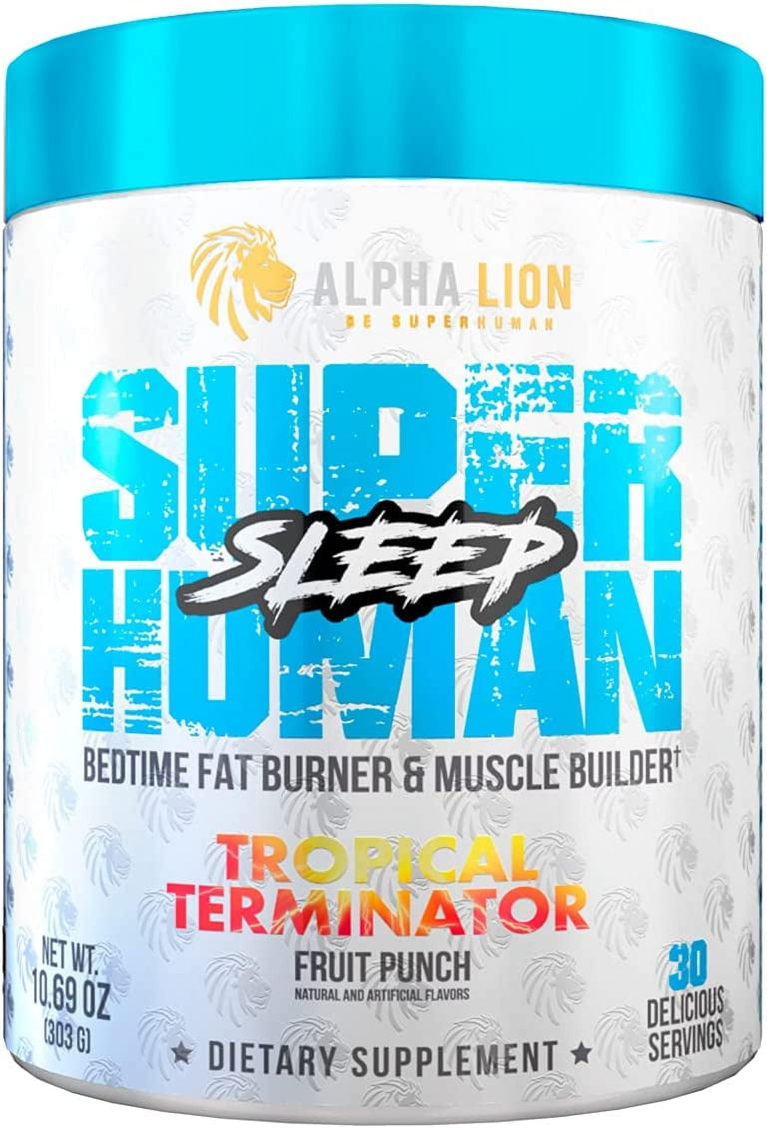 Alpha Lion Superhuman Sleep, Muscle Recovery (30 Servings, Tropical Terminator)