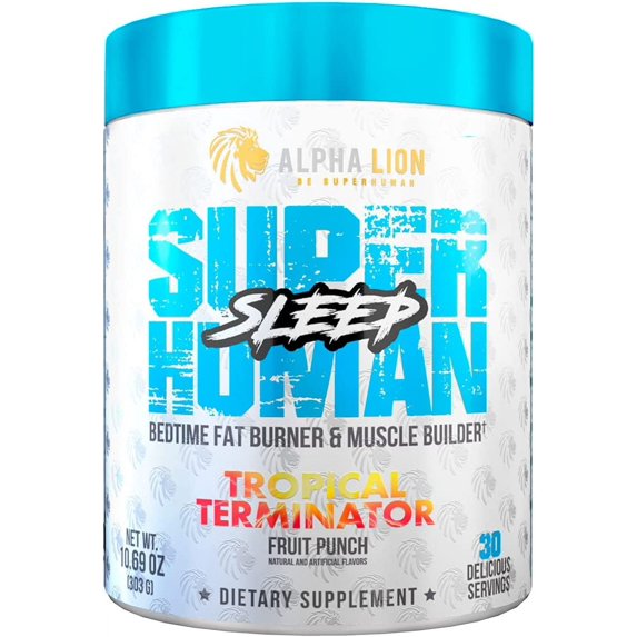 Alpha Lion Superhuman Sleep, Muscle Recovery (30 Servings, Tropical Terminator)