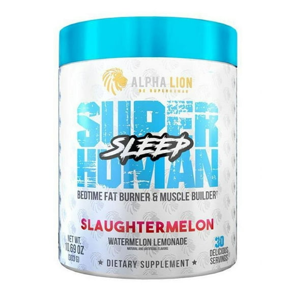 Alpha Lion Superhuman Sleep, Night Muscle Recovery (30 Servings, Slaughtermelon)