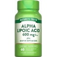 thumbnail image 1 of Alpha Lipoic Acid 600mg | 60 Capsules | Plus Biotin Optimizer | For Men & Women | by Nature's Truth, 1 of 7