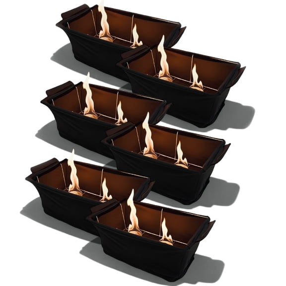 Alpha Living Chafer Wind Guard 6-Pack Wind Blocker for 20 x 12 x 6.5In Disposable Chafing Dish Rack Durable Fabric Dish Racks Windcover Reusable and Easy Fit Catering Supplies Buffet Display