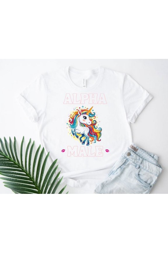 Alpha Male Confidence Retro Quote Classic Design T-shirt