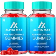 Alpha Max Performance Gummies for Men Advanced Supplement 120 Gummies
