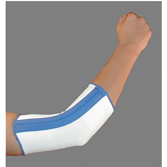 Alpha Medical Dual Spiral Stay Elbow Brace: Comfortable Support for Swelling and Injury Recovery (Medium, Black)