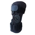 thumbnail image 1 of Alpha Medical Knee Brace Stabilizer & Compression Sleeve Hinges & Straps for Knee Support, Injury Recovery & Prevention from Moderate to Major Injuries, for Men & Women L1832/L1833 3X-lrg, 1 of 2