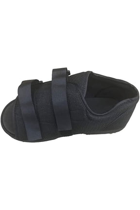 Post Op Surgical Shoe w/ Semi-Rigid Sole Black (Mens Medium)