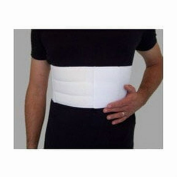 Alpha Medical Rib & Chest Brace for Broken Ribs Cracked Ribs Bruised Rib Cage - Mens Chest Rib Support Belt Fractured Dislocated Ribs Chest Support for Compression Chest Wrap for Protection  (Large)