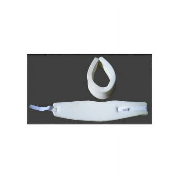 Alpha Medical Soft Foam Universal Cervical Collar Neck Brace - Adjustable Support for Neck Pain and Injury Relief  (3" Wide)