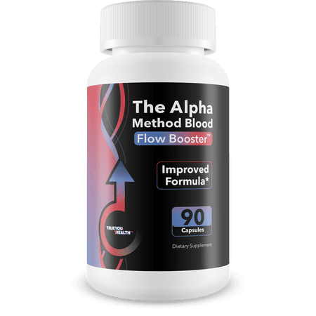 The Alpha Method Blood Flow Booster - Our Best Blood Circulation Supplements for Men - Advanced Blood Flow Supplement - Vasodilators for Men Blood Flow Optimizer - Male Blood Flow Alpha Boost