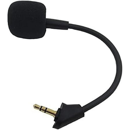 Alpha Mic, Boom Microphone Replacement for Kingston HyperX Cloud Alpha Gaming Headphones on PS5, PS4, Xbox One, PC, Mac, Phone, Noise Cancelling