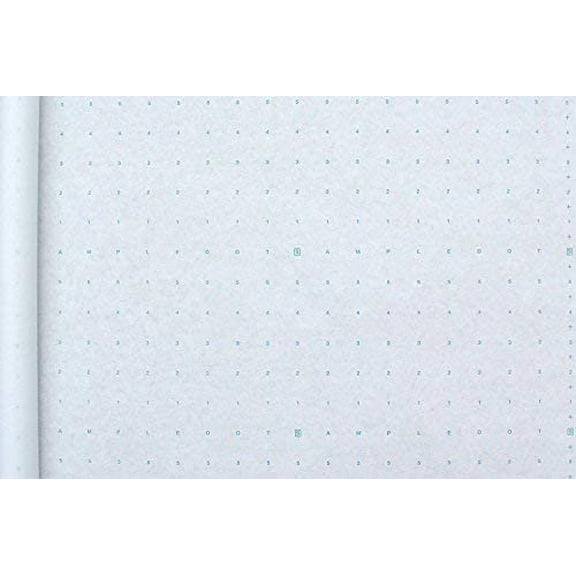 Alpha Numeric Dotted Marking Paper/Pattern Paper (45" X 30 Yards) Optimum Performance. Made in USA$$Art & Craft
