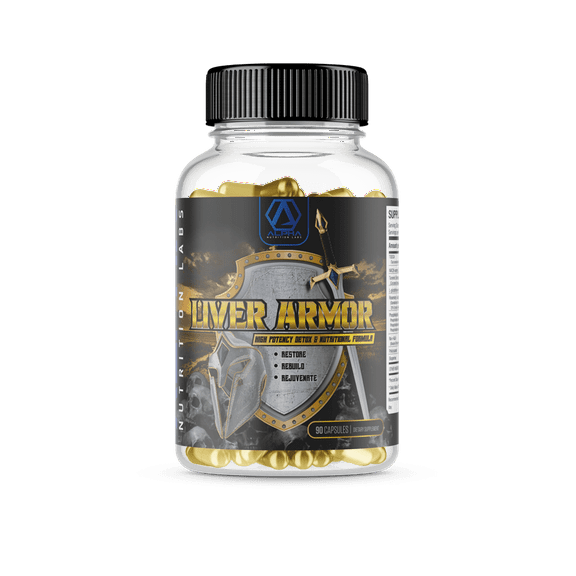 Liver Armor Advanced Liver Detox & Protection Formula with NAC, TUDCA, Glutathione & Antioxidants