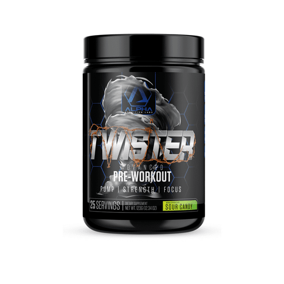 Alpha Nutrition Labs Twister Pre-Workout - Sour Candy Flavor