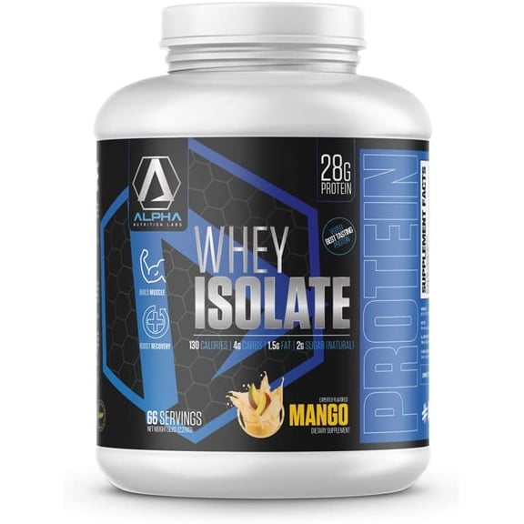 Alpha Nutrition Labs Whey Isolate Protein Powder
