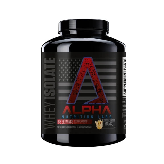 Alpha Nutrition Labs Whey Isolate Protein Powder