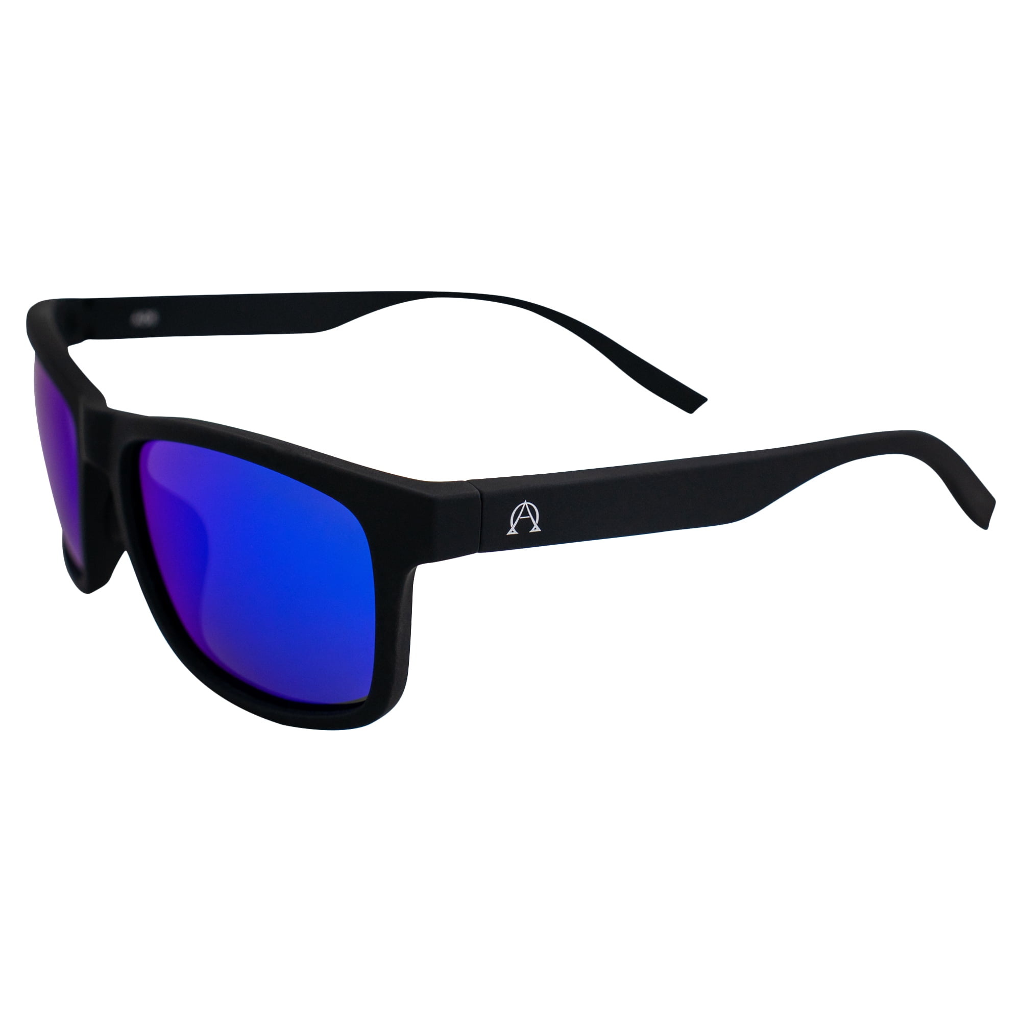 Blue Mirror Polarized Bifocal Motorcycle Sunglasses Alpha Omega