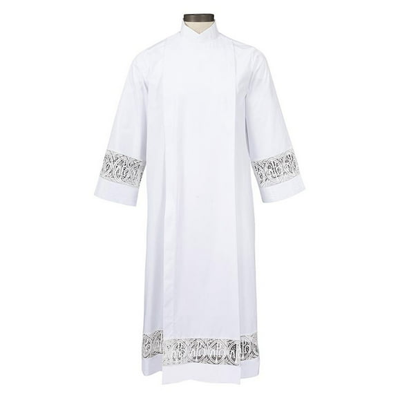 RJ Toomey N2001MD Polyester Alpha & Omega Front Wrap Alb - Medium