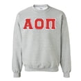 thumbnail image 1 of Alpha Omicron Pi Lettered Crewneck 4X-Large Sport Grey, 1 of 1