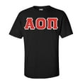 thumbnail image 1 of Alpha Omicron Pi Lettered Tee X-Large Black, 1 of 1