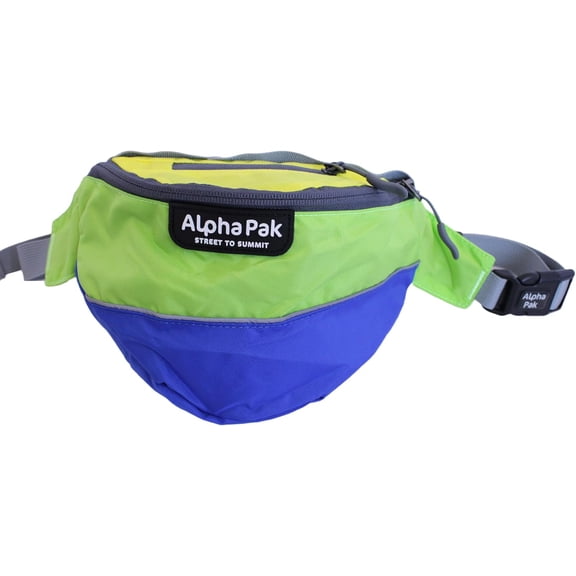 Alpha Pak | Hip Pack | Water Resistant | Double-Stitched | Durable | Rain Forest
