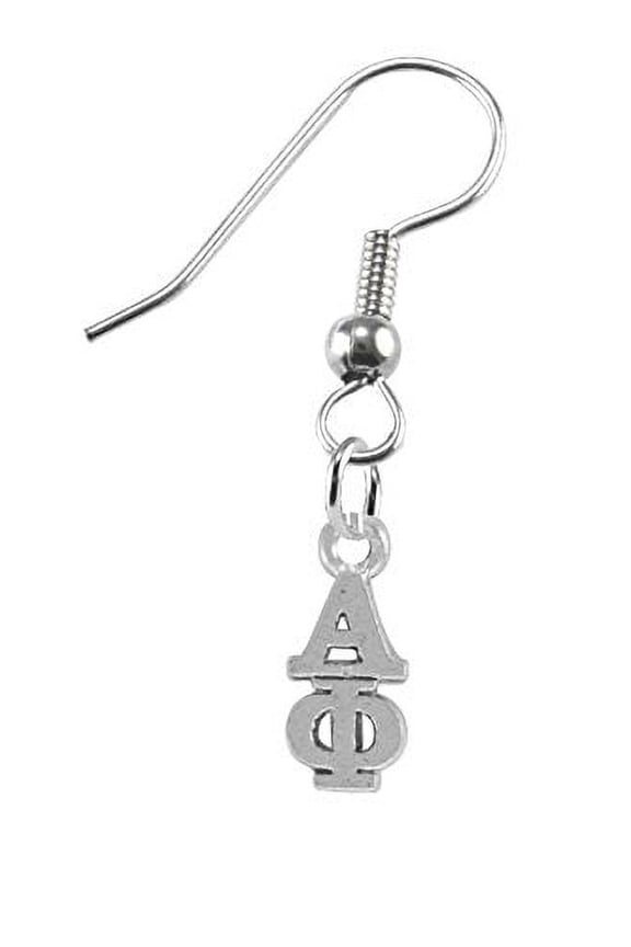 Alpha Phi Earrings, Safe- Hypoallergenic Nickel, Lead Free Licensed Sorority Jewelry Manufacturer
