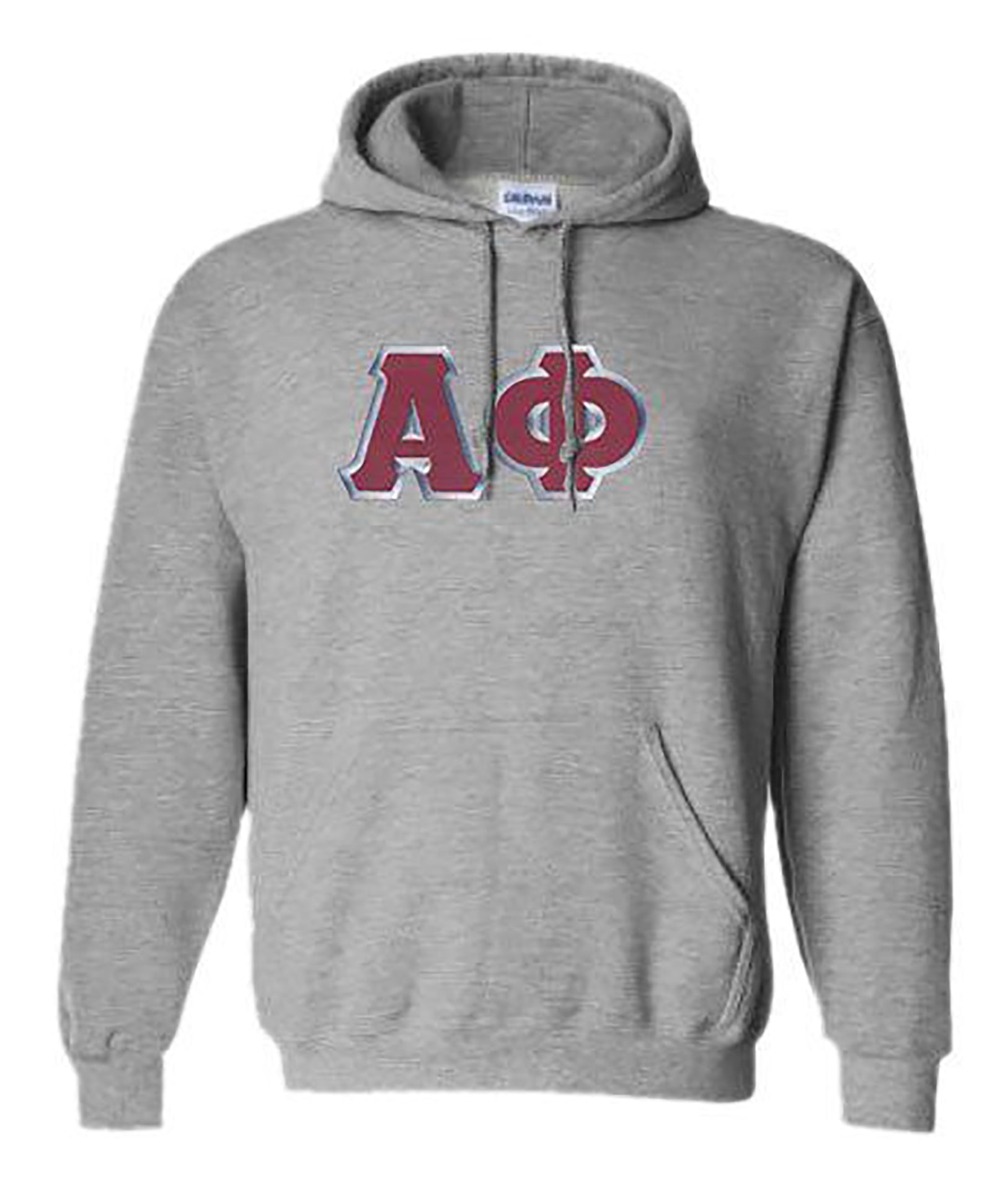 Alpha Phi Lettered Hooded Sweatshirt - Walmart.com