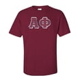 thumbnail image 1 of Alpha Phi Lettered Tee, 1 of 1