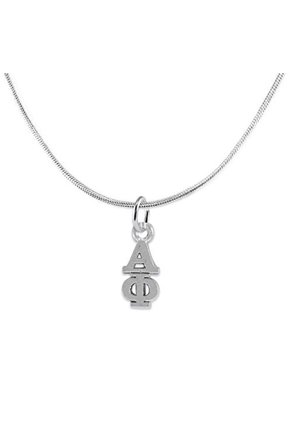 Alpha Phi - Licensed Sorority Jewelry Manufacturer, Hypoallergenic Safe Lavalier Necklace