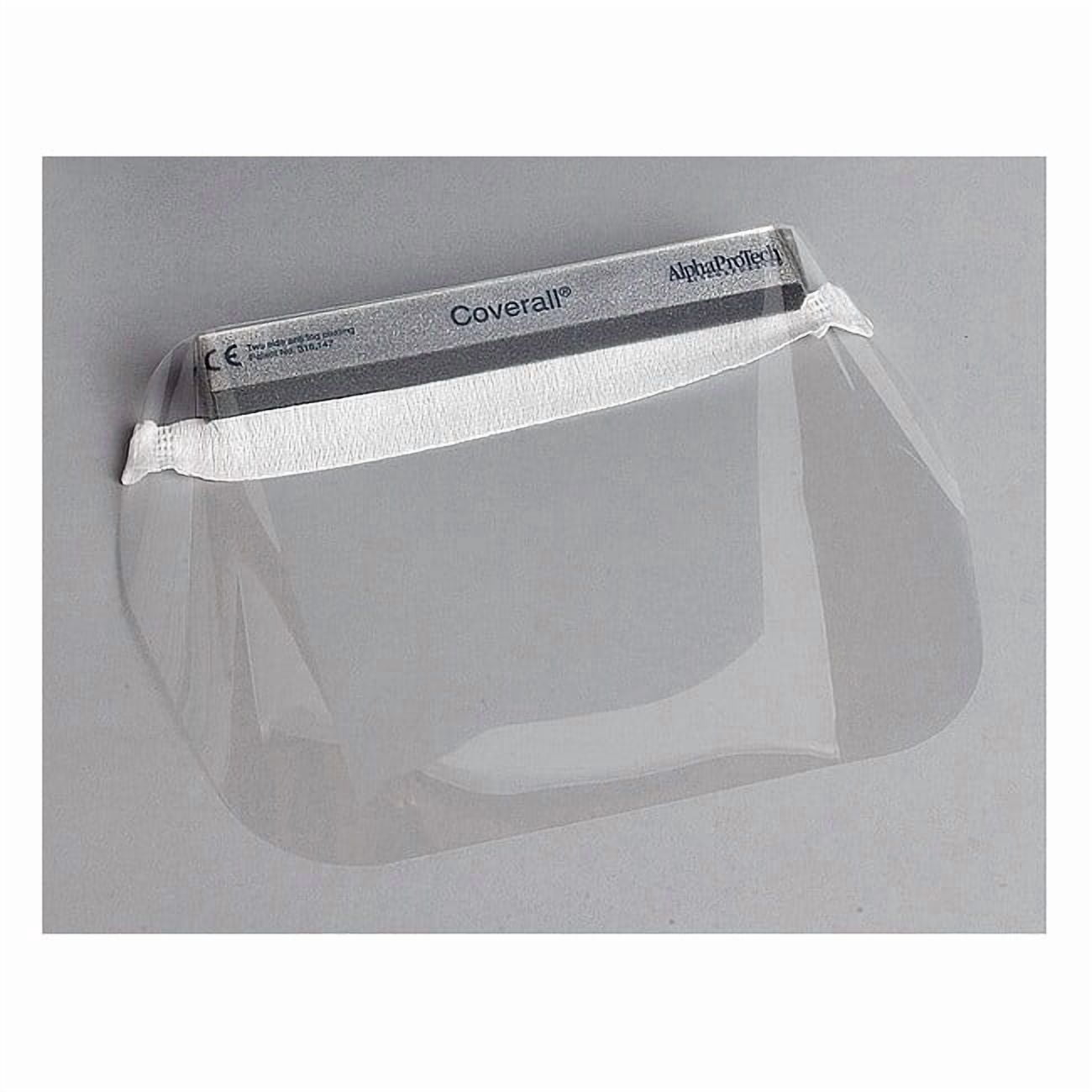 Disposable Face Shield Assembly, Clear Visor, Polyester, Anti-Fog Lens 2807