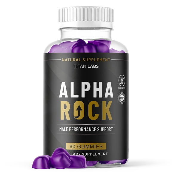 Alpha Rock ACV Gummies Advanced Formula Vitamin Supplement AlphaRock 60 Gummies