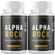 Alpha Rock Advanced Formula Pills All Natural Vitamin Supplement AlphaRock 120 Capsules