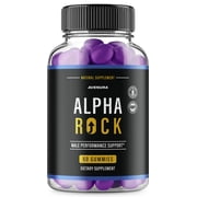 Alpha Rock Gummies   AlphaRock Gummy Natural Blend Advanced Formula for Active Lifestyle, 1 Pack, 60 Gummies