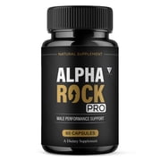 Alpha Rock Pro Pills, Alpha Rock Performance Supplement 60 Capsules