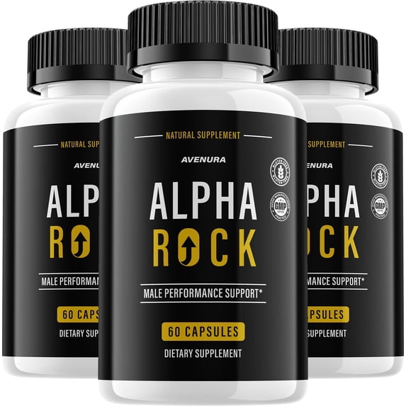 Alpha Rock for Men Capsules – Advanced Formula Natural Supplement Pills ...