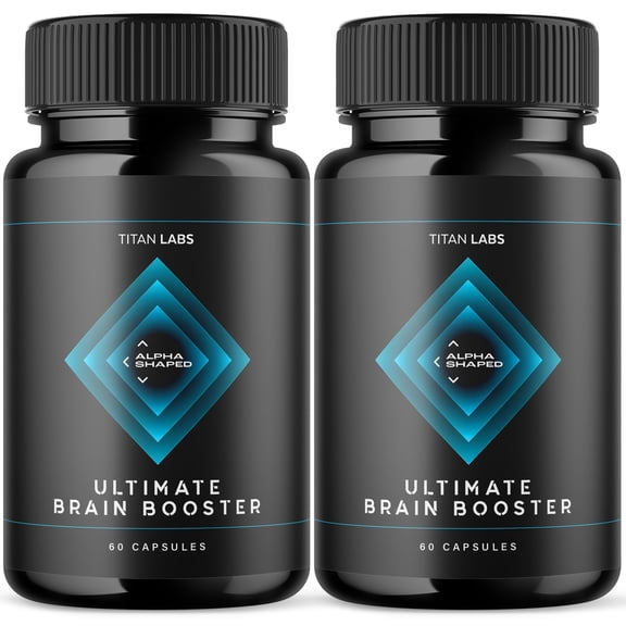 Alpha Shaped Advanced Brain Support Formula Supplement AlphaShaped 120 Capsules