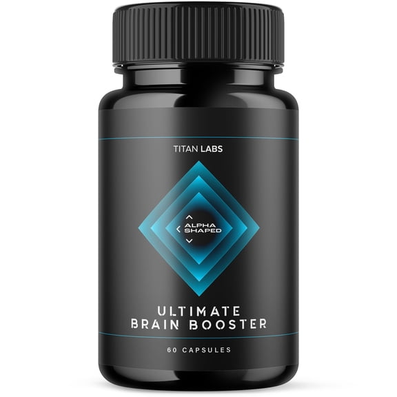 Alpha Shaped Advanced Brain Support Formula Supplement AlphaShaped 60 Capsules
