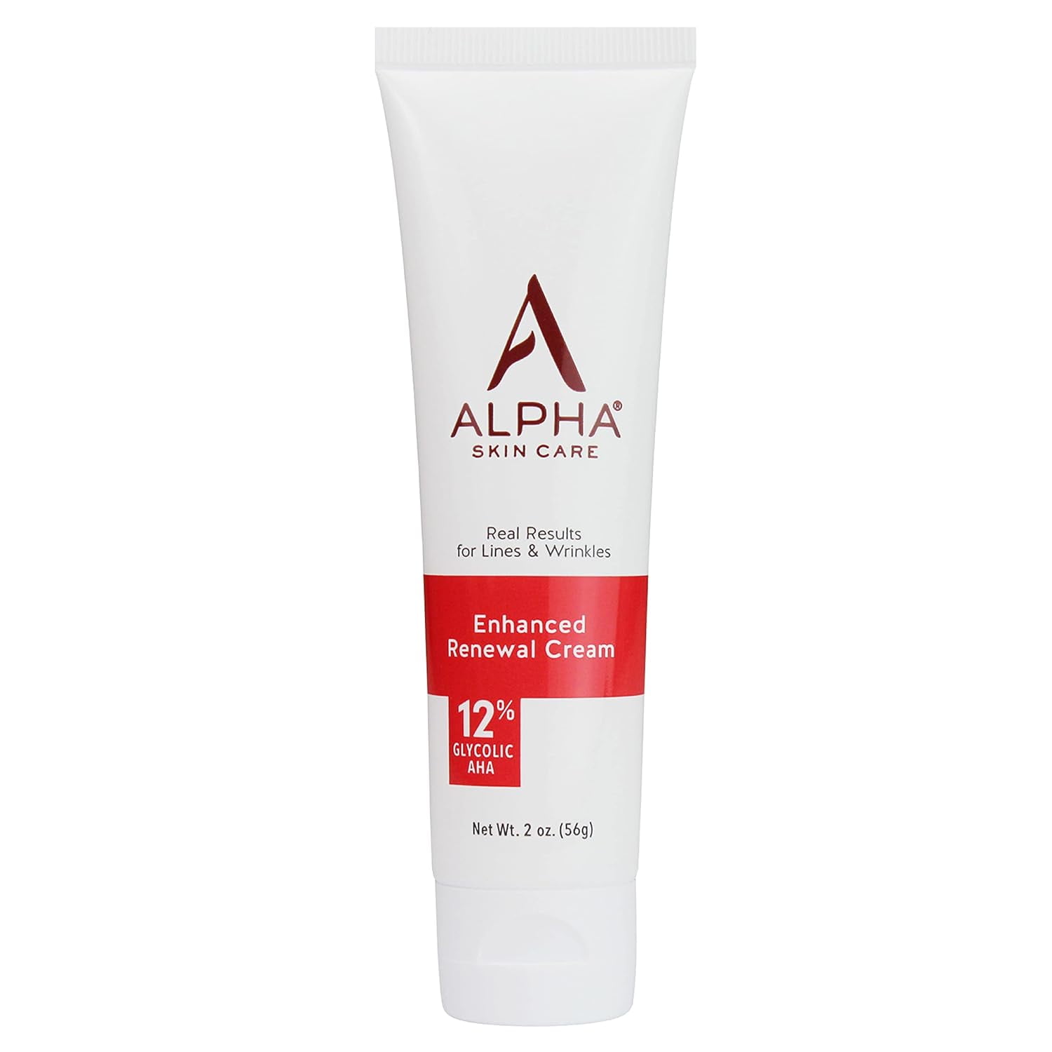 Alpha Skin Care Enhanced Renewal Face Cream with 12% Glycolic Acid