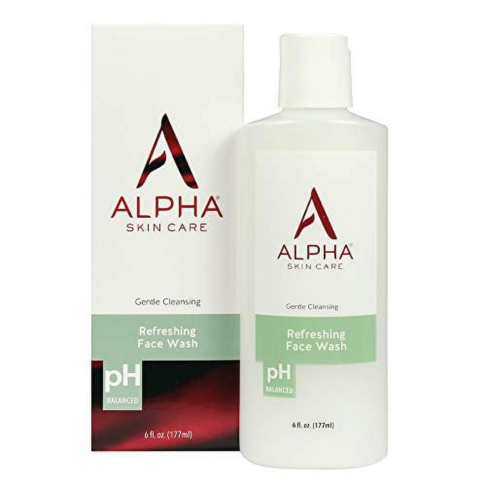 Alpha Skin Care Refreshing Face Wash AntiAging Formula Citric Alpha Hydroxy Acid (AHA